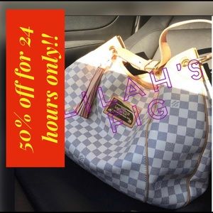 Louis Vuitton GALLIERA AZUR GM AUTH! ! 24 Hour sale !!